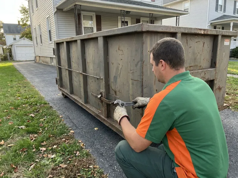 10-Yard Residential Dumpster in Catasauqua, PA