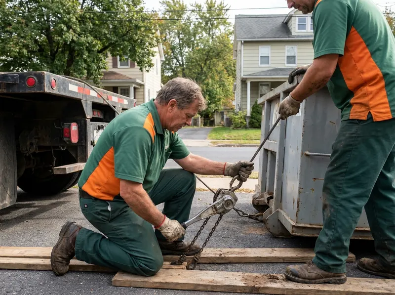 Driveway-Safe Roll-Off Delivery in Catasauqua, PA